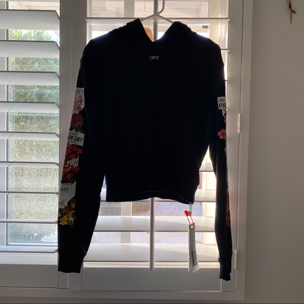 OFF-WHITE flower hoodie⚡️⚡️ - Picture 7 of 9